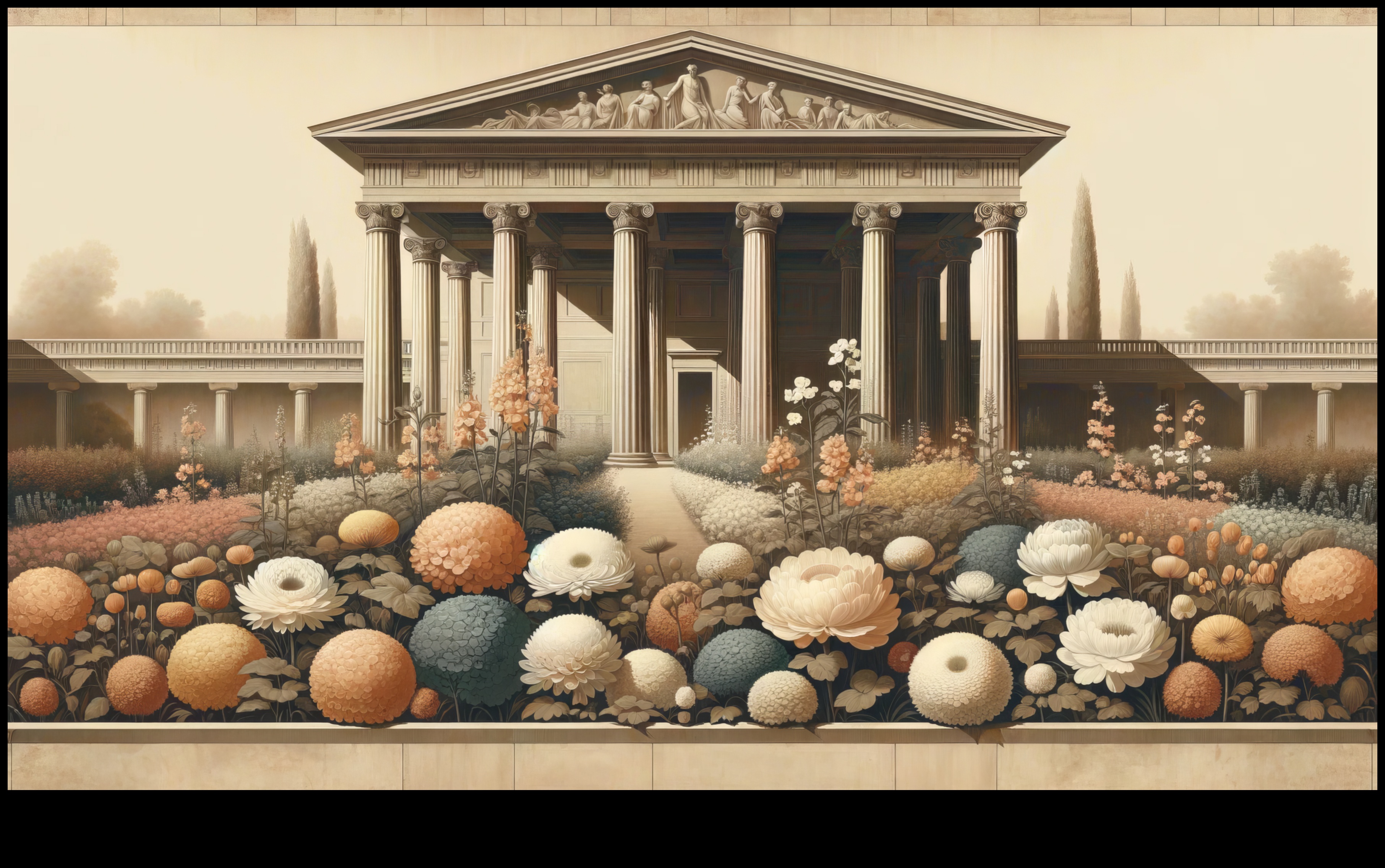 Καταπράσινα τοπία Grecian Gardens στη νεοκλασική τέχνη 4 Grecian Gardens: The Lush Landscapes in Neoclassical Art