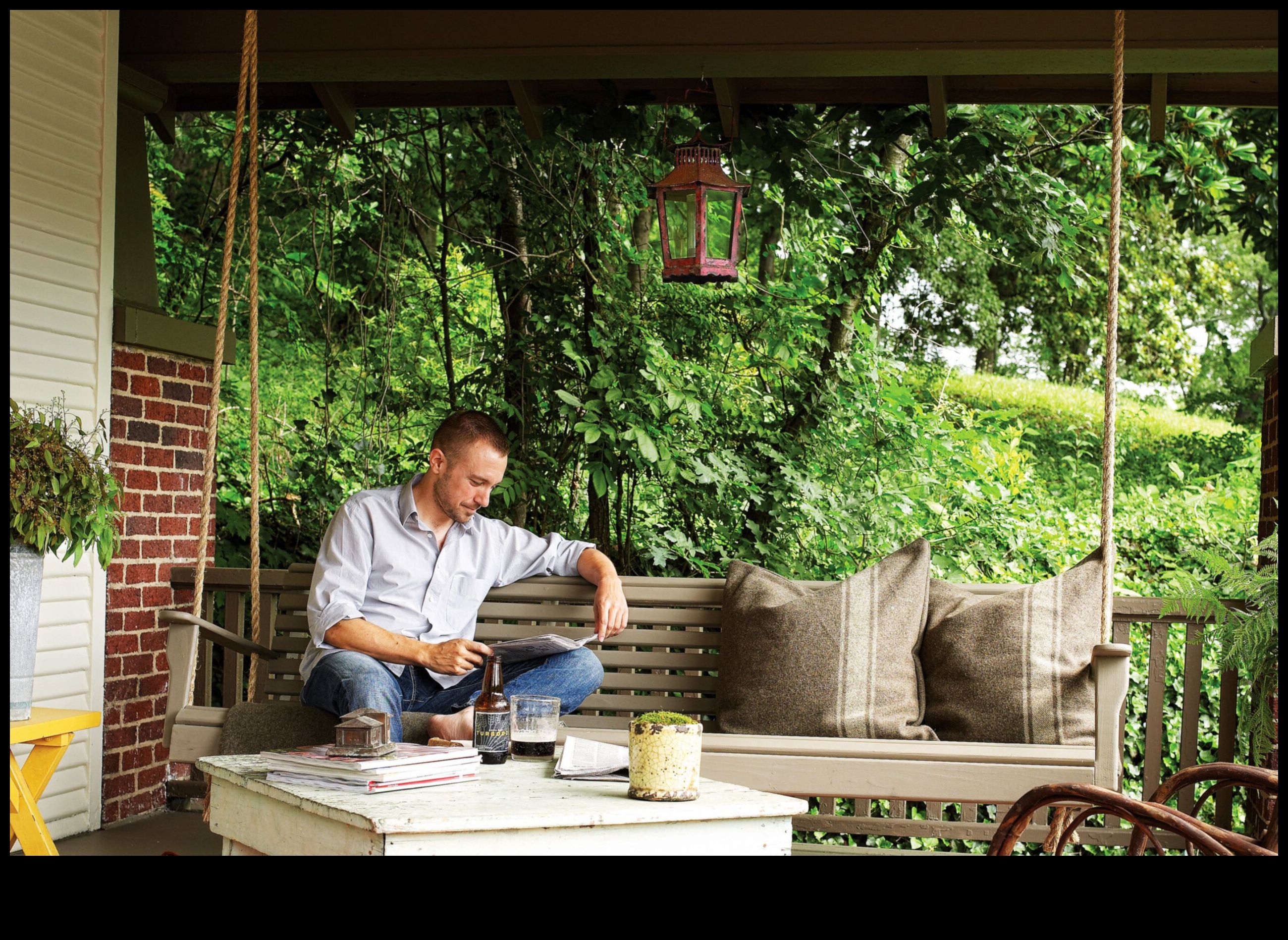 10 τρόποι για να δημιουργήσετε έναν υπαίθριο χώρο σαλονιού 3 Πώς να δημιουργήσετε έναν κομψό υπαίθριο χώρο σαλονιού