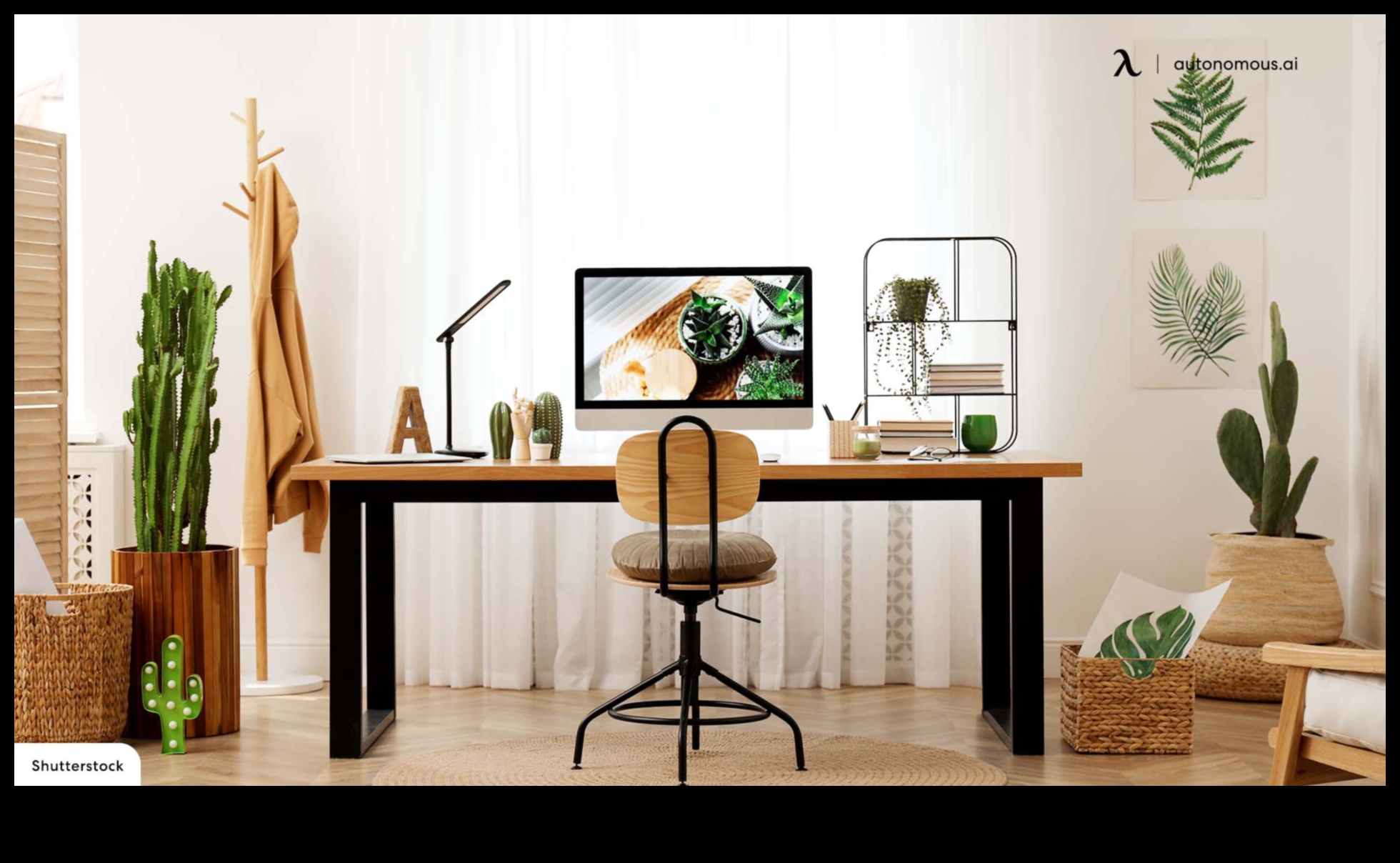 Πώς μπορώ να ενσωματώσω τις ιδέες διακόσμησης γραφείου Boho με το Artistic Boho Wall Art;