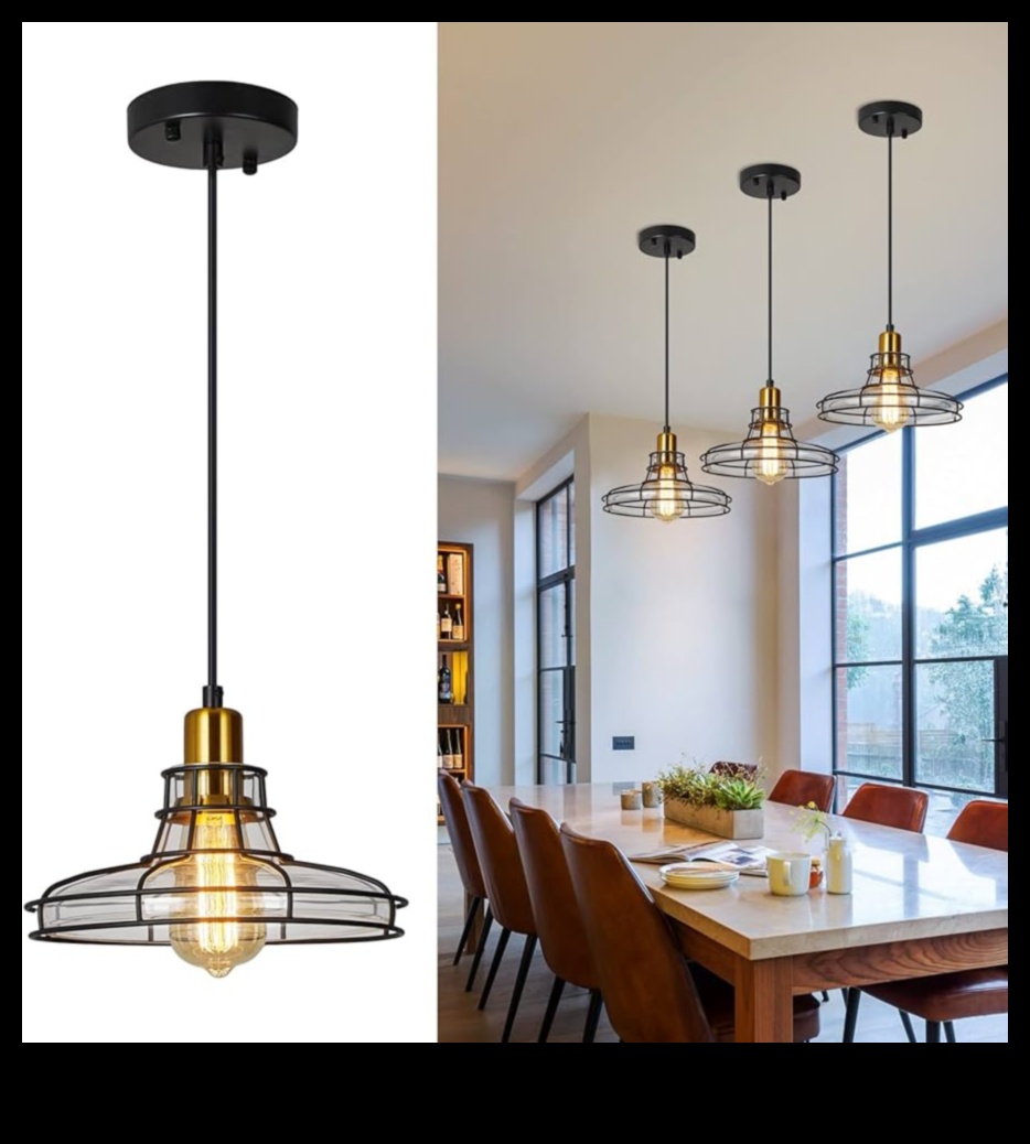 Ποιες είναι μερικές μαγευτικές ιδέες για κρεμαστά φώτα Edison Bulb για μια Industrial Chic Κουζίνα;