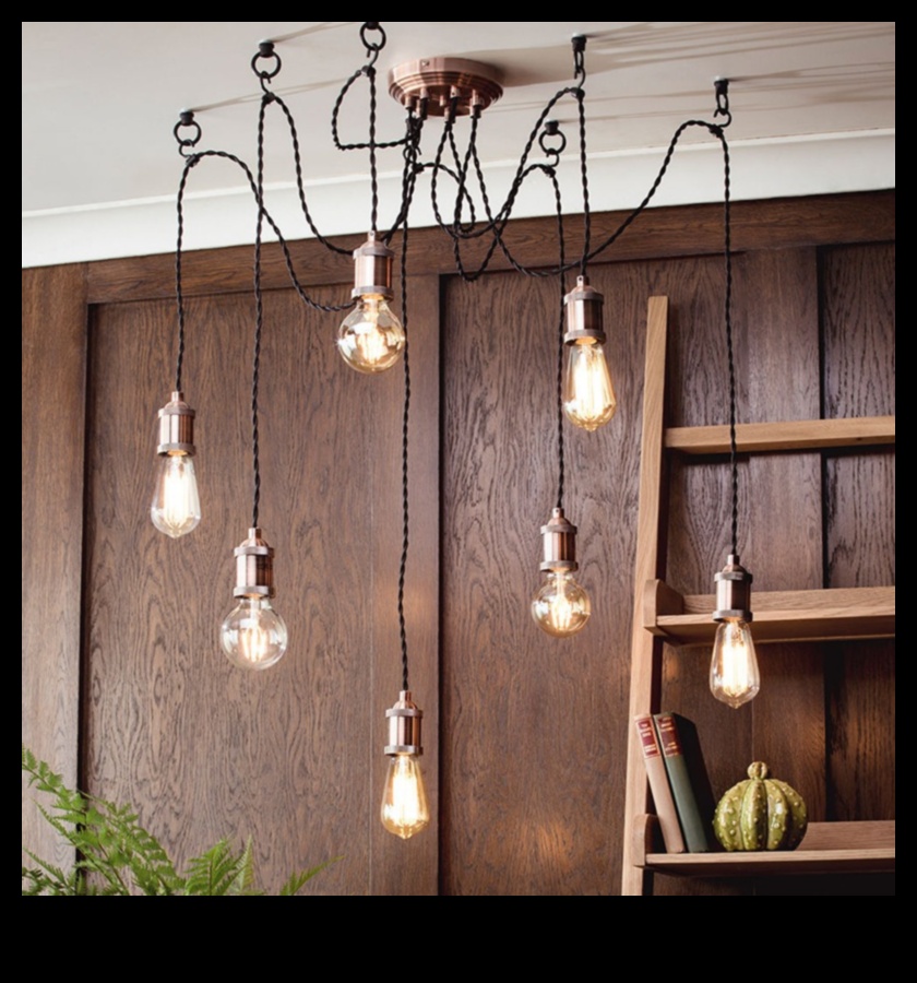 Ποιες είναι μερικές μαγευτικές ιδέες για κρεμαστά φώτα Edison Bulb για μια Industrial Chic Κουζίνα;