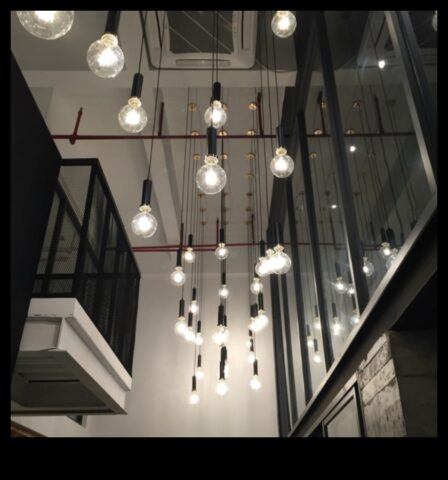 Κρεμαστό φως Edison Bulb Μια μοντέρνα πινελιά για την Industrial Chic Κουζίνα σας