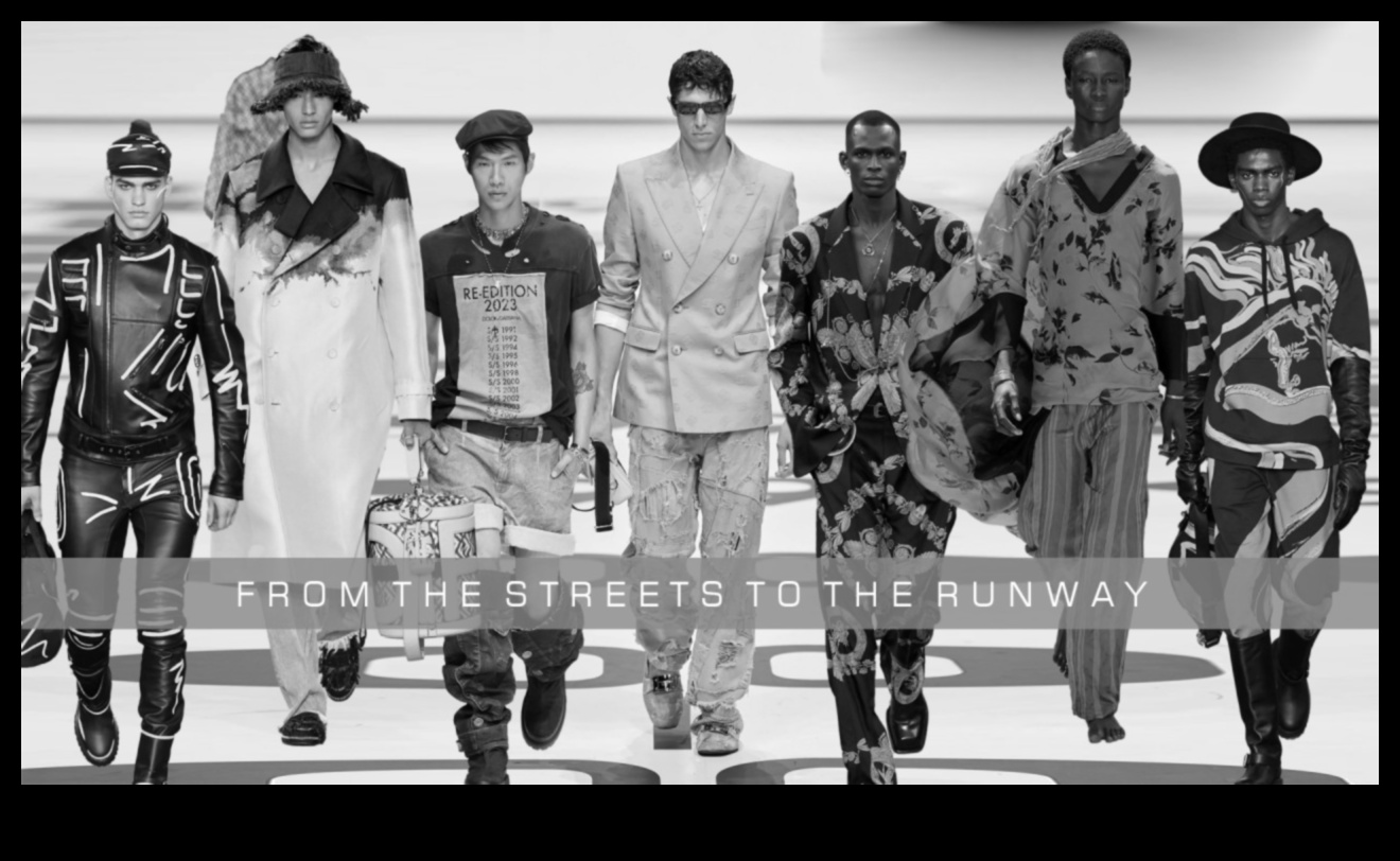 Από τους δρόμους στην πασαρέλα Πώς η καλλιτεχνία του δρόμου επηρεάζει τη μόδα 3 Street Artistry: Graffiti and Graphics in Fashion