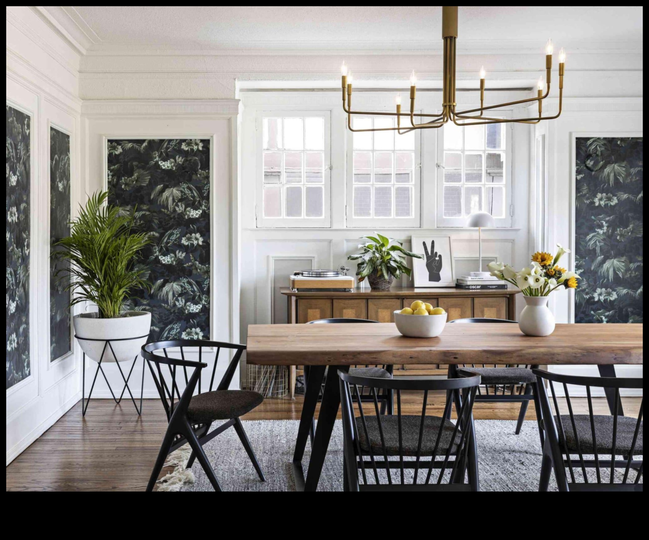 Εκλεκτική διακόσμηση τραπεζαρίας Μια μοντέρνα ανατροπή σε μια κλασική εμφάνιση 5 Εκλεκτική διακόσμηση τραπεζαρίας για προσωπικότητα