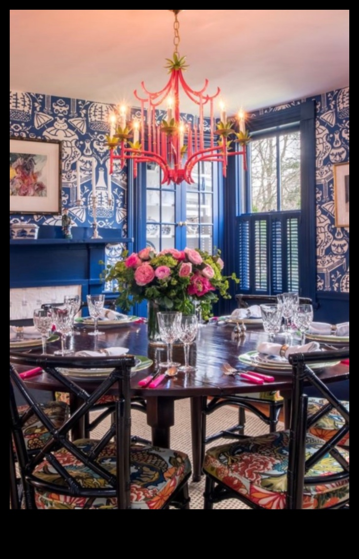 Εκλεκτική διακόσμηση τραπεζαρίας Μια μοντέρνα ανατροπή σε μια κλασική εμφάνιση 4 Εκλεκτική διακόσμηση τραπεζαρίας για προσωπικότητα