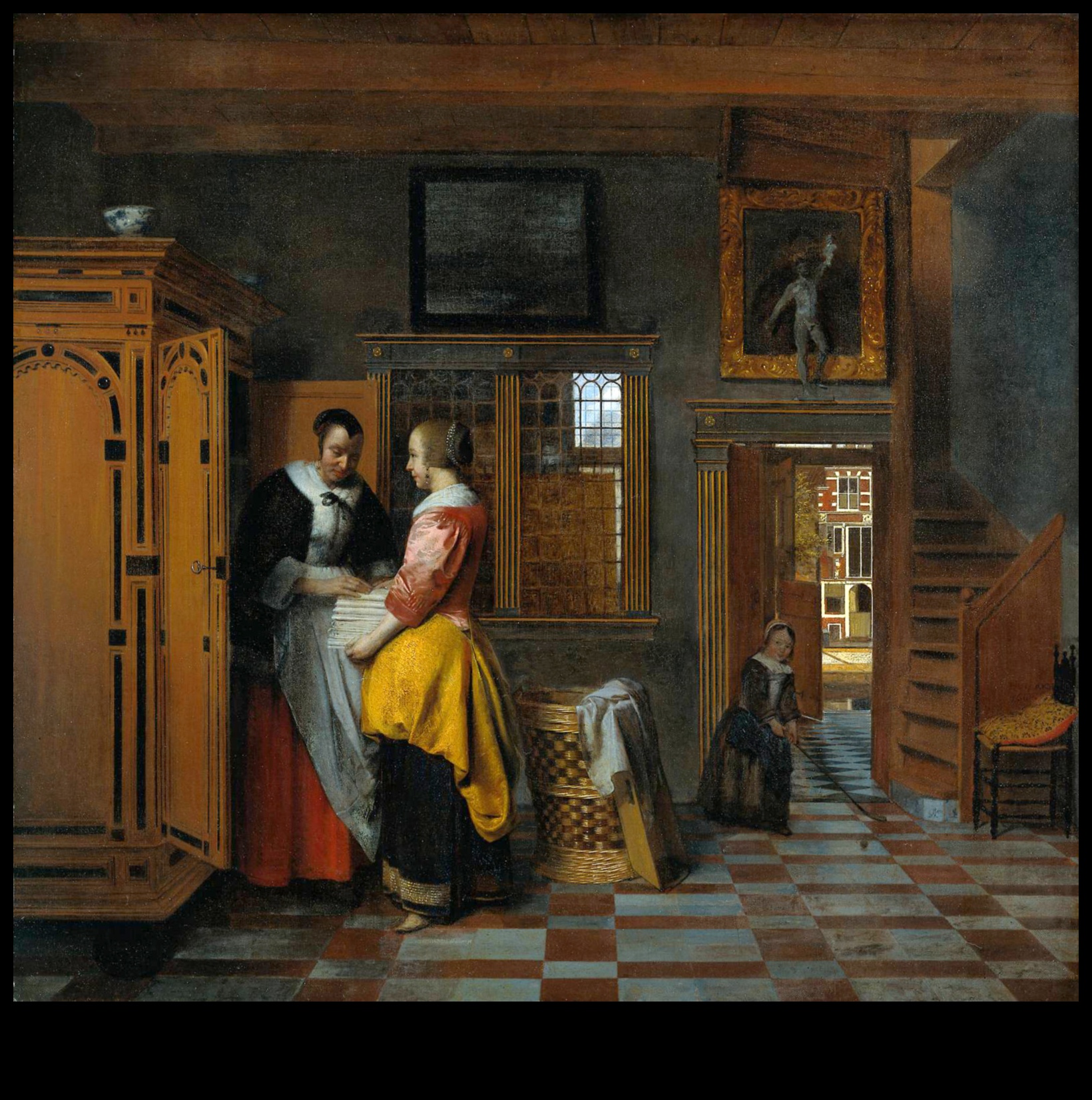 Οι εσωτερικοί χώροι του Pieter de Hooch Ένα παράθυρο στην ολλανδική οικιακή ζωή 2 Οι εσωτερικοί χώροι του Pieter de Hooch: Domestic Scenes in Dutch Genre Painting
