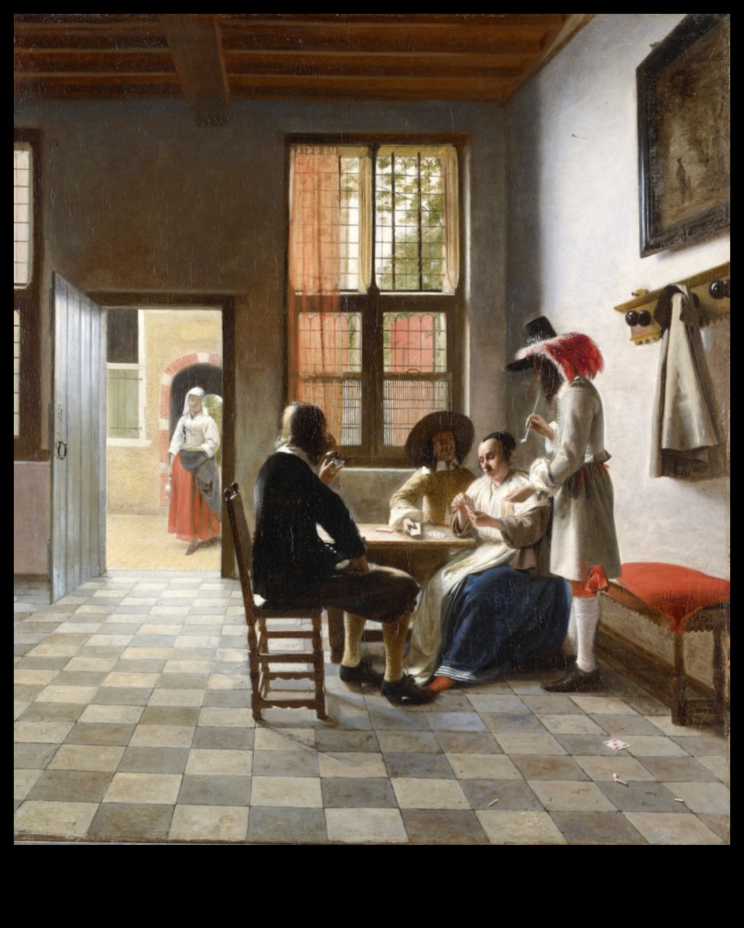 Οι εσωτερικοί χώροι του Pieter de Hooch Ένα παράθυρο στην ολλανδική οικιακή ζωή 3 Οι εσωτερικοί χώροι του Pieter de Hooch: Domestic Scenes in Dutch Genre Painting